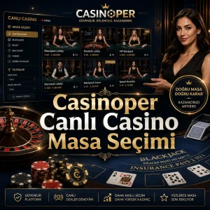 Casinoper Canlı Casino Masa Seçimi